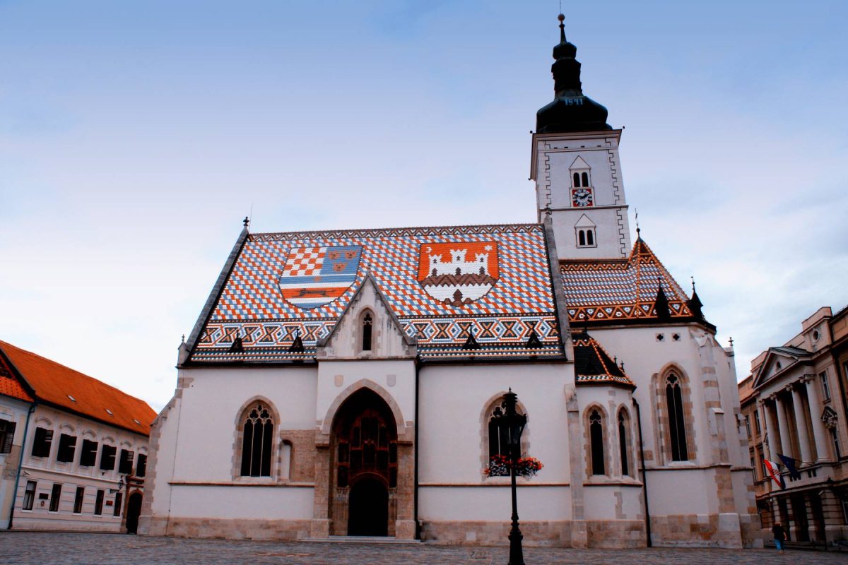 St Mark's church Zagreb Croatia